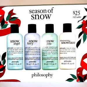 Philosophy “Season of Snow” Boxes set of 4 !